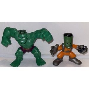 Hasbro Super Hero Squad Marvel Loose Oop Figure 2008 The Incredible Hulk Leader